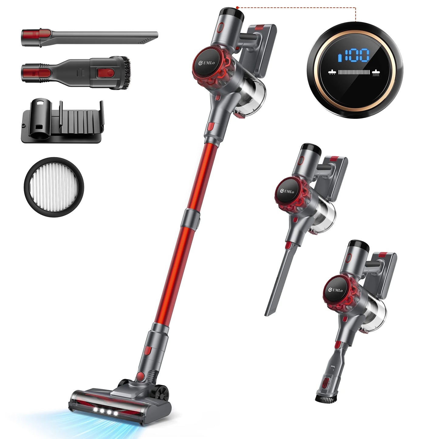 Powerful Cordless Vacuum Cleaner with Long Battery Life