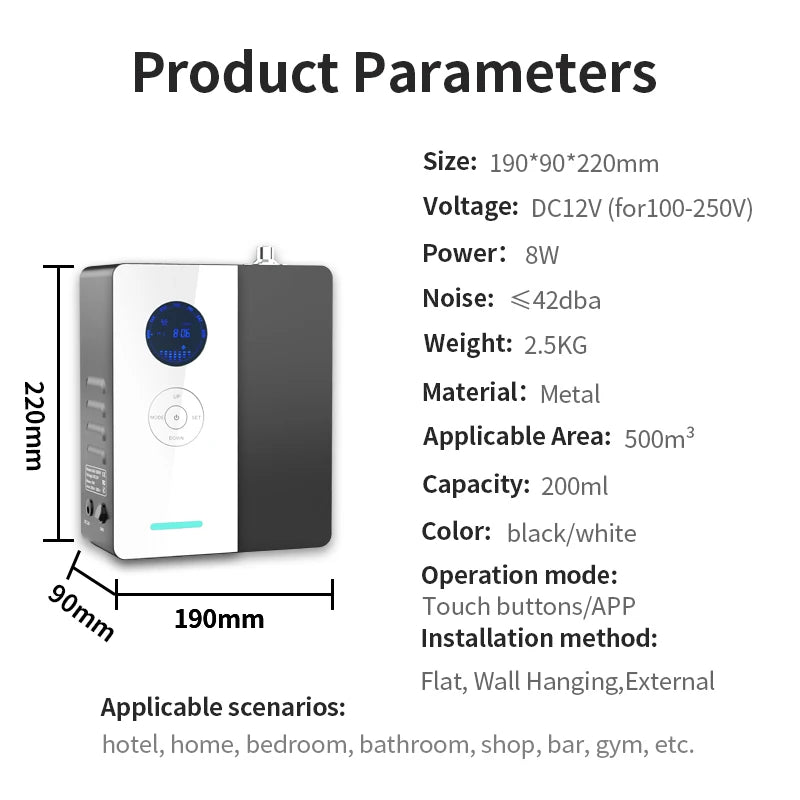 VanGogh360 Smart Wifi Home Fragrance Diffuser