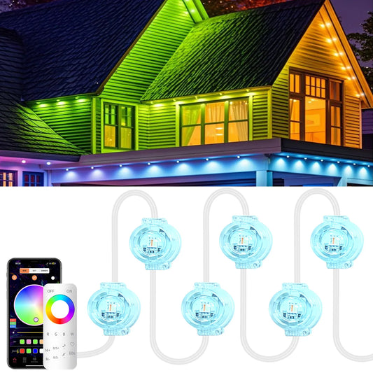 Smart RGB LED Outdoor Eaves Lights
