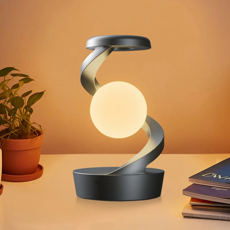 Charging LED Night Lamp Motion Sensor Floating Bedside Table Lamp Rechargeable Modern Night Light for Bedroom Home Decor