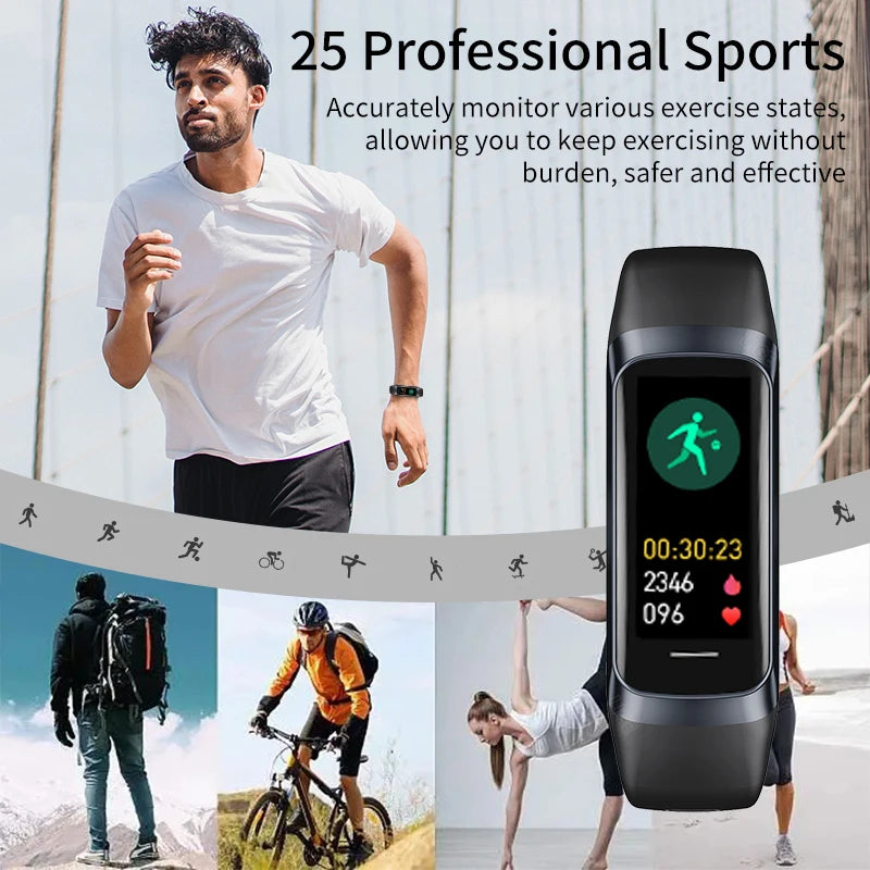 LIGE AMOLED Smart Fitness Watch