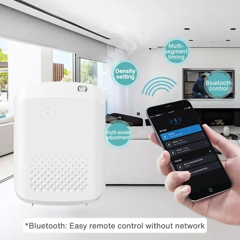 Namste Electric Aromatic Oasis Bluetooth Aroma Diffuser – 400ML Large Capacity Essential Oil Home Freshener