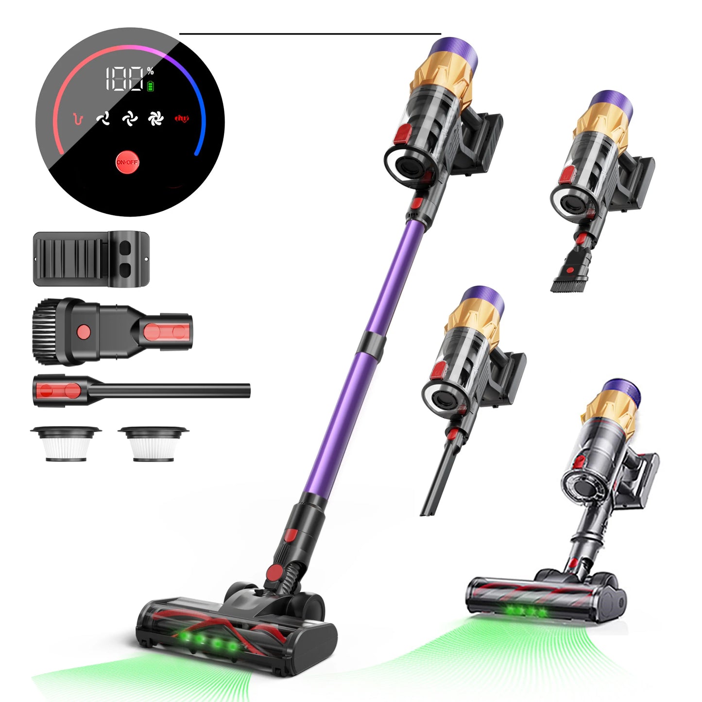 Blossom V18 Cordless Vacuum with Smart Sensor