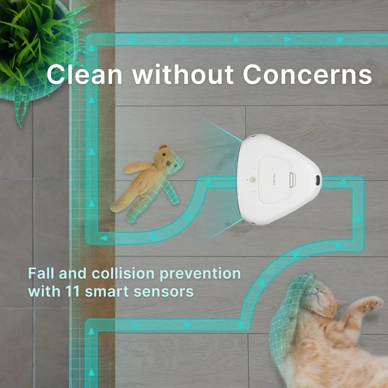 EVERYBOT Three-Spin Smart Robot Floor Mop