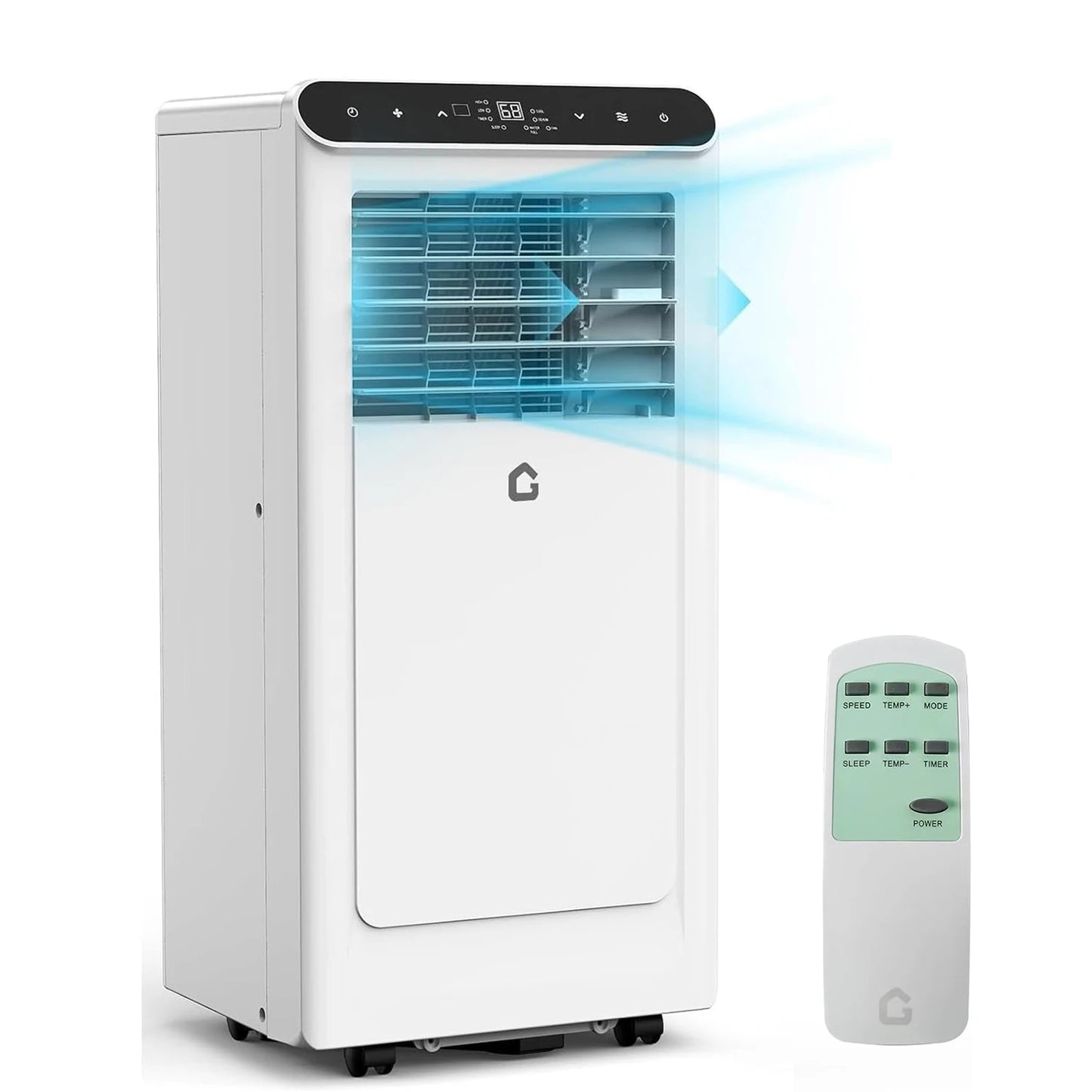 8,000/10,000 BTU Portable Air Conditioner Unit