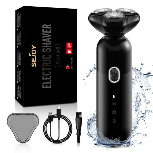 Rechargeable 4D Floating Blade Rotary Electric Shaver
