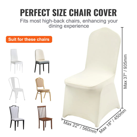 Stretch Spandex Folding Chair Covers