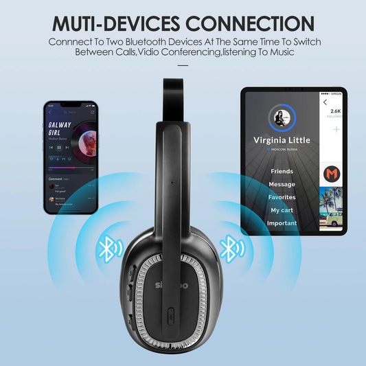 Siindoo JH-101 Wireless Call Center Headset