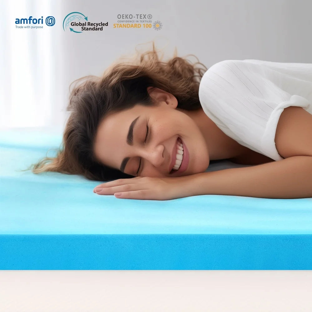Queen Soft Gel, Memory Foam Mattress Topper