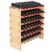 SucceBuy 48/72 Bottle Stackable Modular Wine