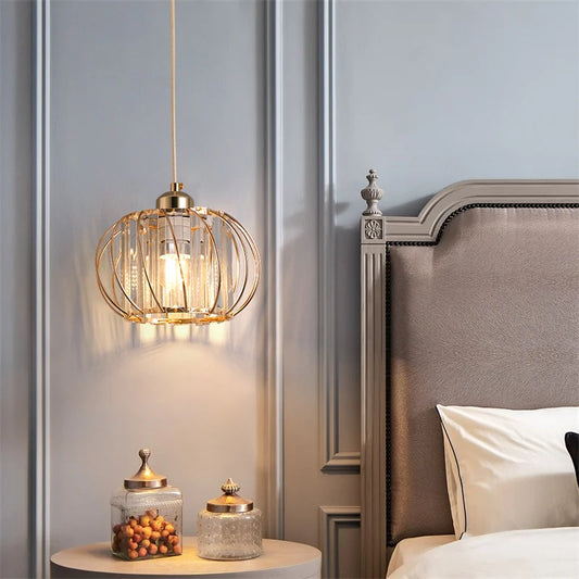 Elegant Crystal LED Chandelier Pendant Ceiling Light