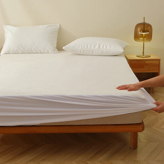 Waterproof Cooling Mattress Topper Bed Sheets Set
