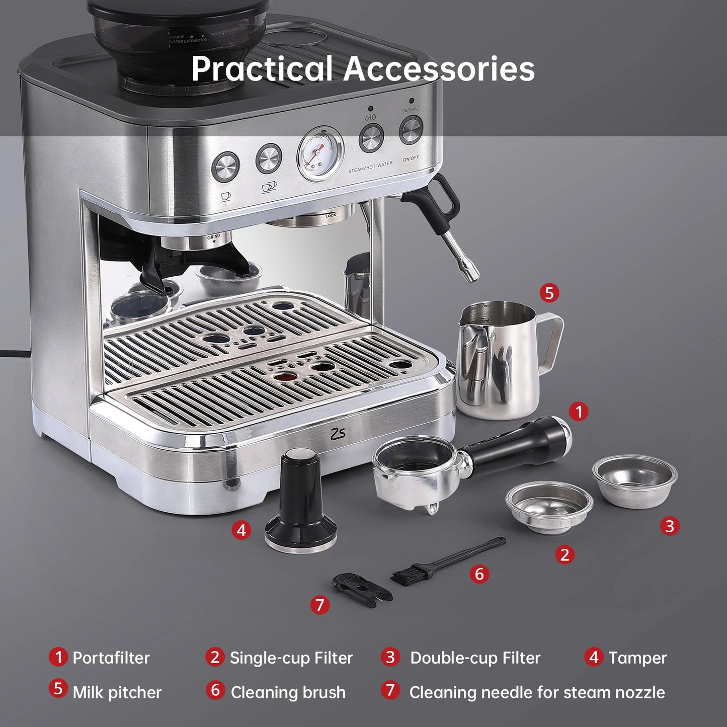 20 Bar Espresso Machine Latte Cappuccino Maker