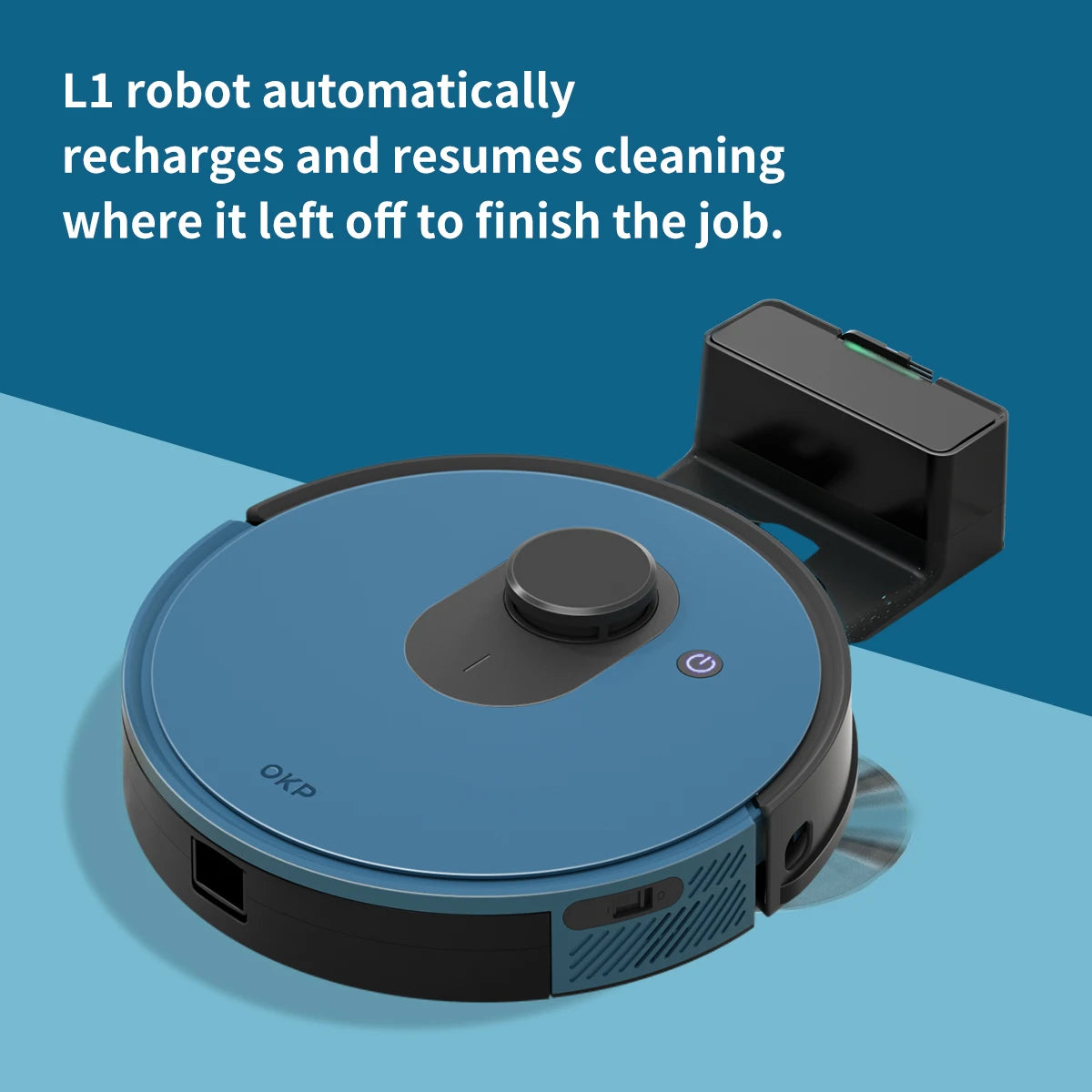 OKP L1 Robot Vacuum with Lidar Navigation