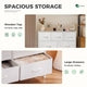 JHK Bedroom Wardrobe Closet with Fabric