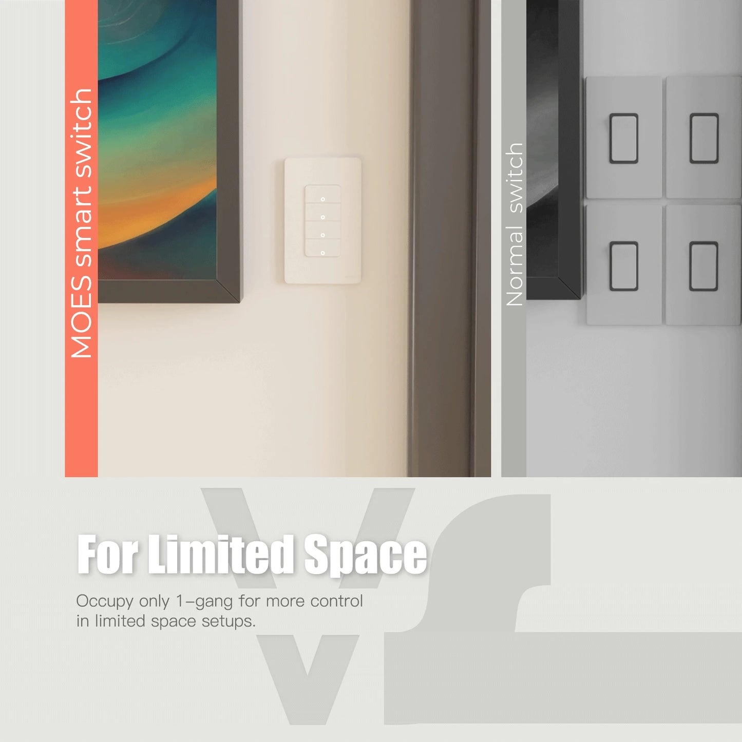 MOES Tuya WiFi Smart Light Switch US