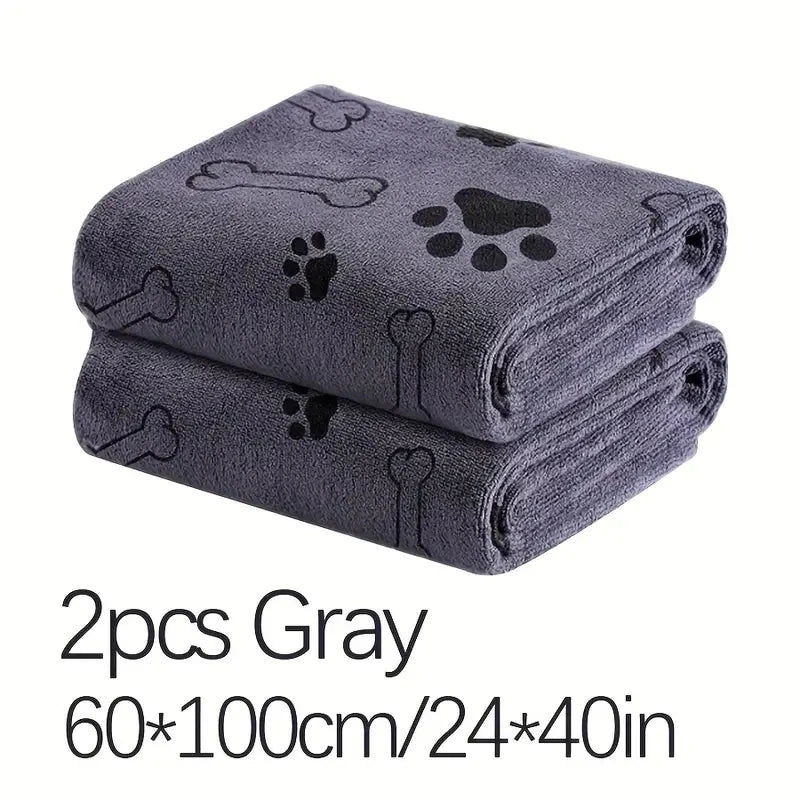 Quick Dry Microfiber Pet Bath Towels