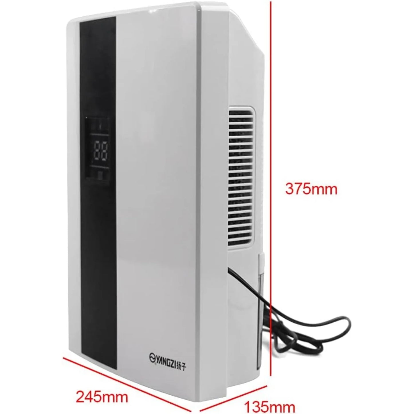 Smart Dehumidifier with Remote – Quiet Home & Basement Air Dryer, 2.2L Water Tank