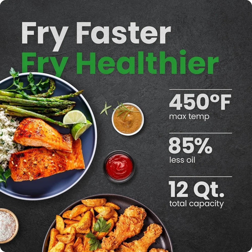 12 Quart 5-in-1 Family Air Fryer
