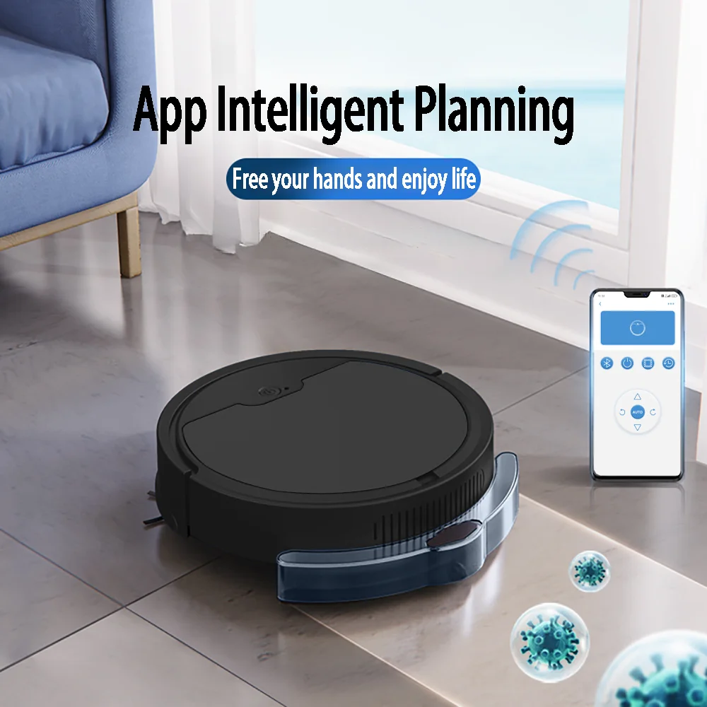 3-in-1 Smart Vacuum Mop Cleaner USB
