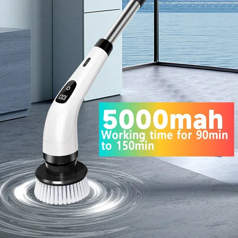 Cordless Electric Spin Scrubber Multipurpose Cleaning Brush
