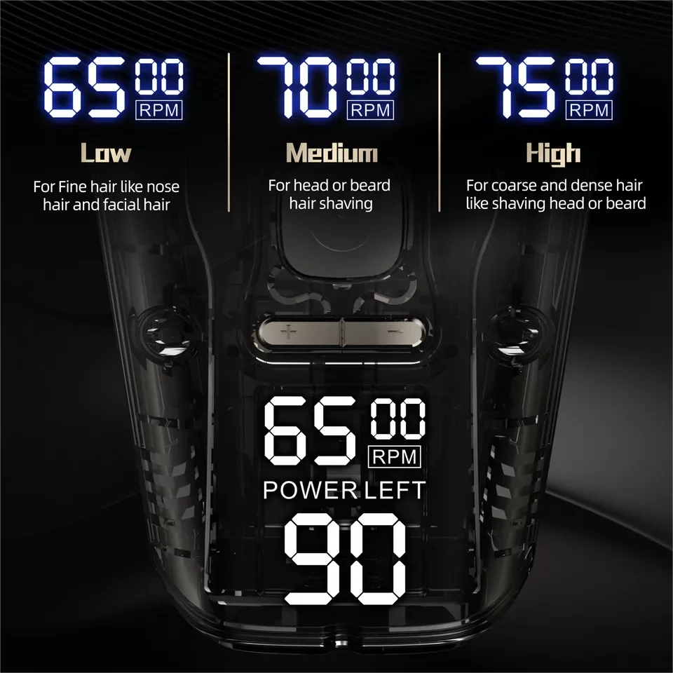 SEJOY 5-in-1 Rechargeable Electric Shaver Trimmer