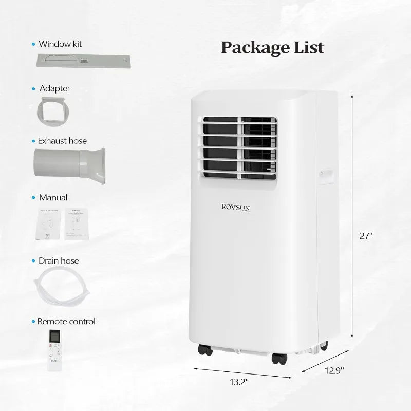ROVSUN Smart WiFi Portable Air Conditioner 8000BTU