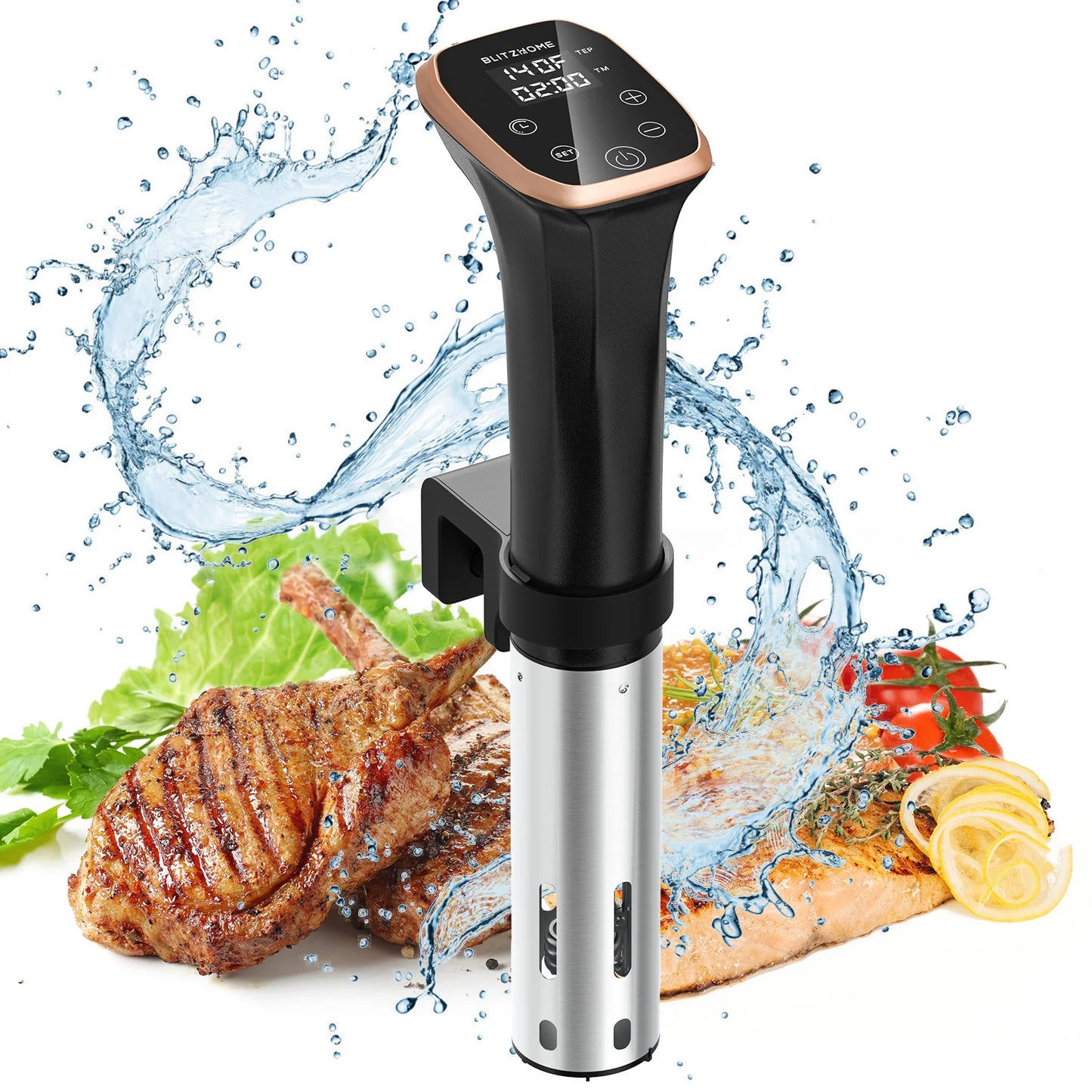 BLIITZHOME Smart Slow Cooker WiFi Kitchen Appliance