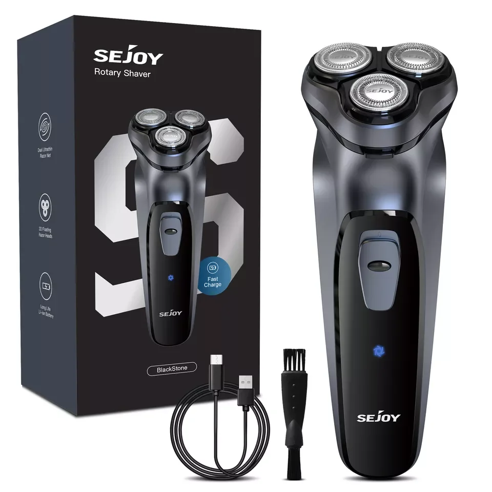 Sejoy Rechargeable Electric Razor for Men Shaving