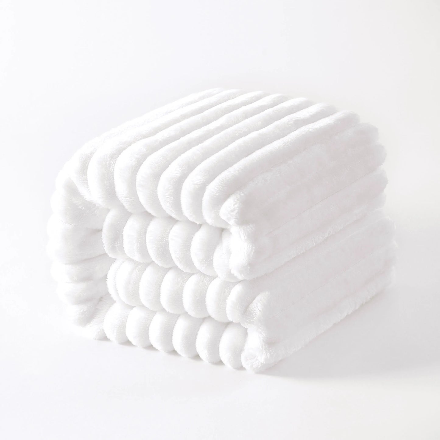 NTBAY Plush Flannel Fleece Luxury Bed Blanket