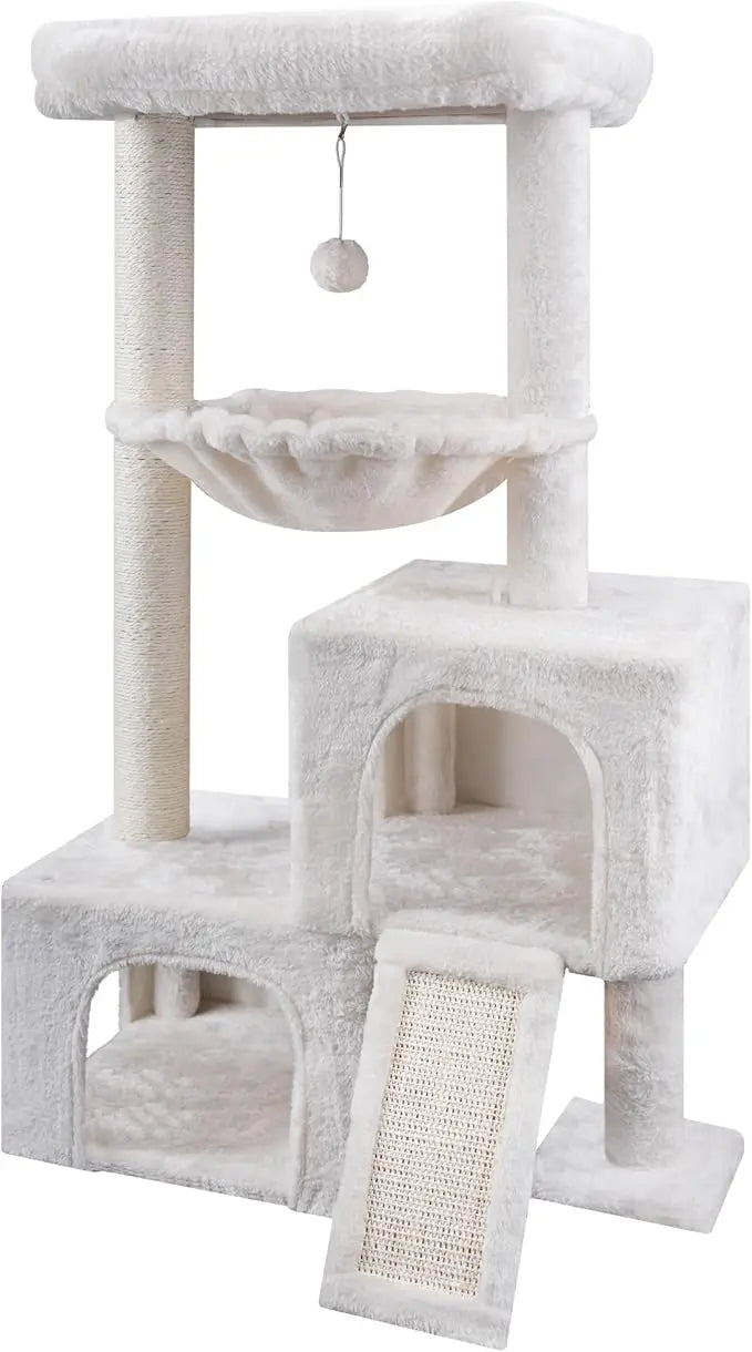 Cactus Cat Tree Tower with Twin Condos