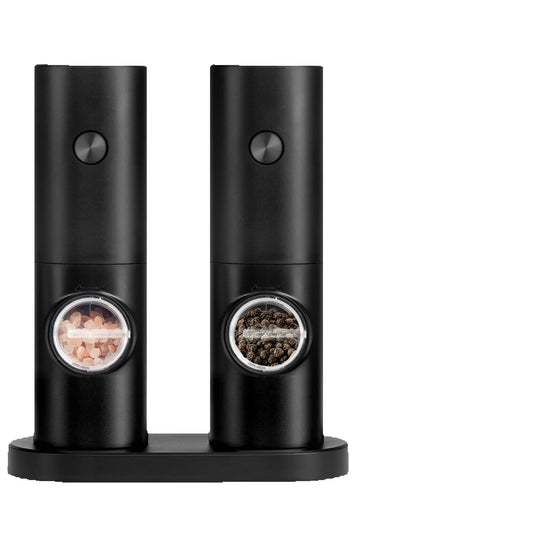 Electric Salt and Pepper Grinder Set