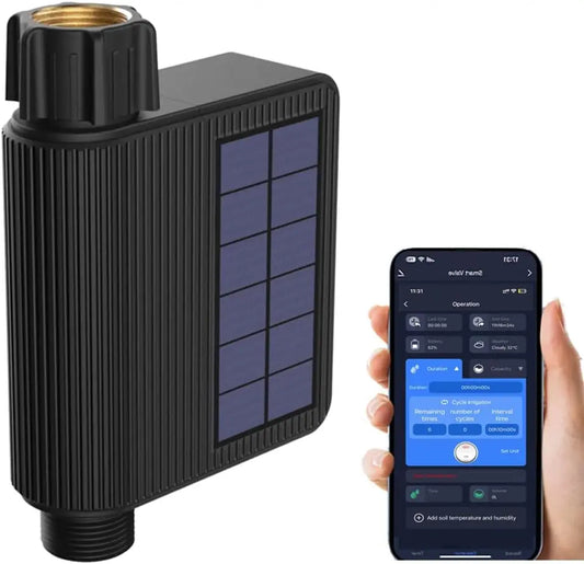 Tuya Smart WiFi Solar Water Timer