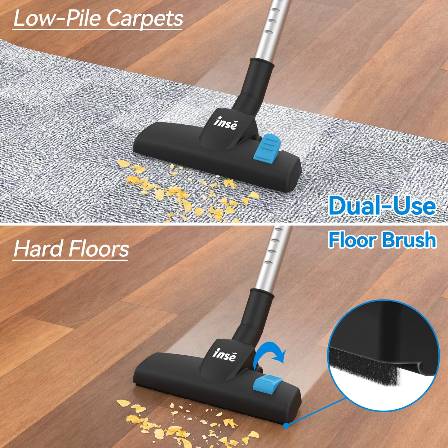 NSE I5 Corded Stick Vacuum Cleaner