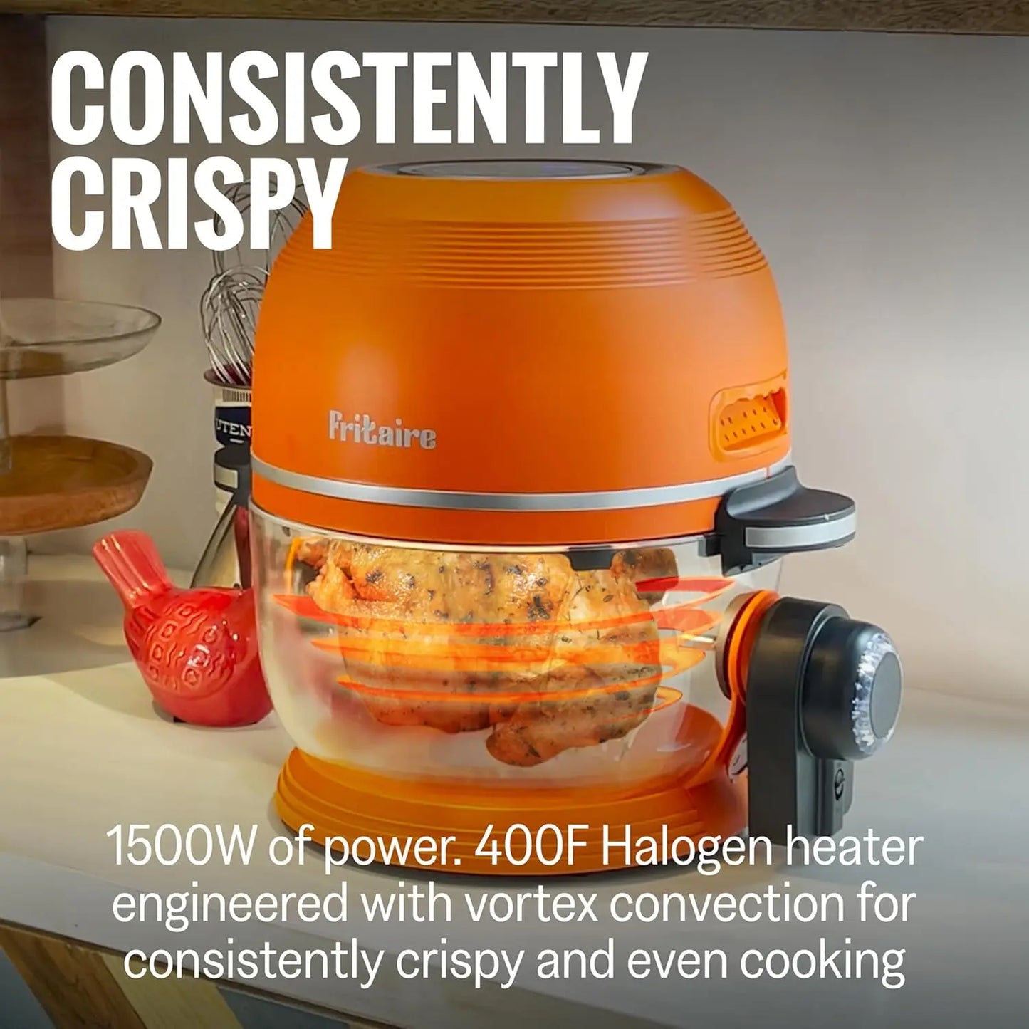 5Qt Halogen Infrared Air Fryer Multicooker