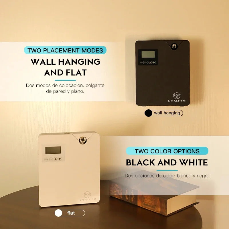 Smart HVAC Aroma Diffuser Machine – Essential Oil Home Air Freshener & Aromatherapy Scent Sprayer