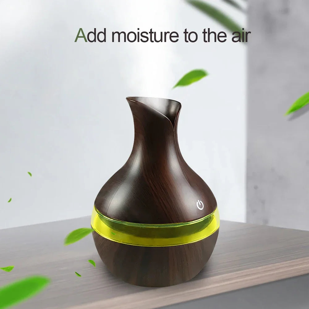 300ml USB Aromatherapy Diffuser with Essential Oils