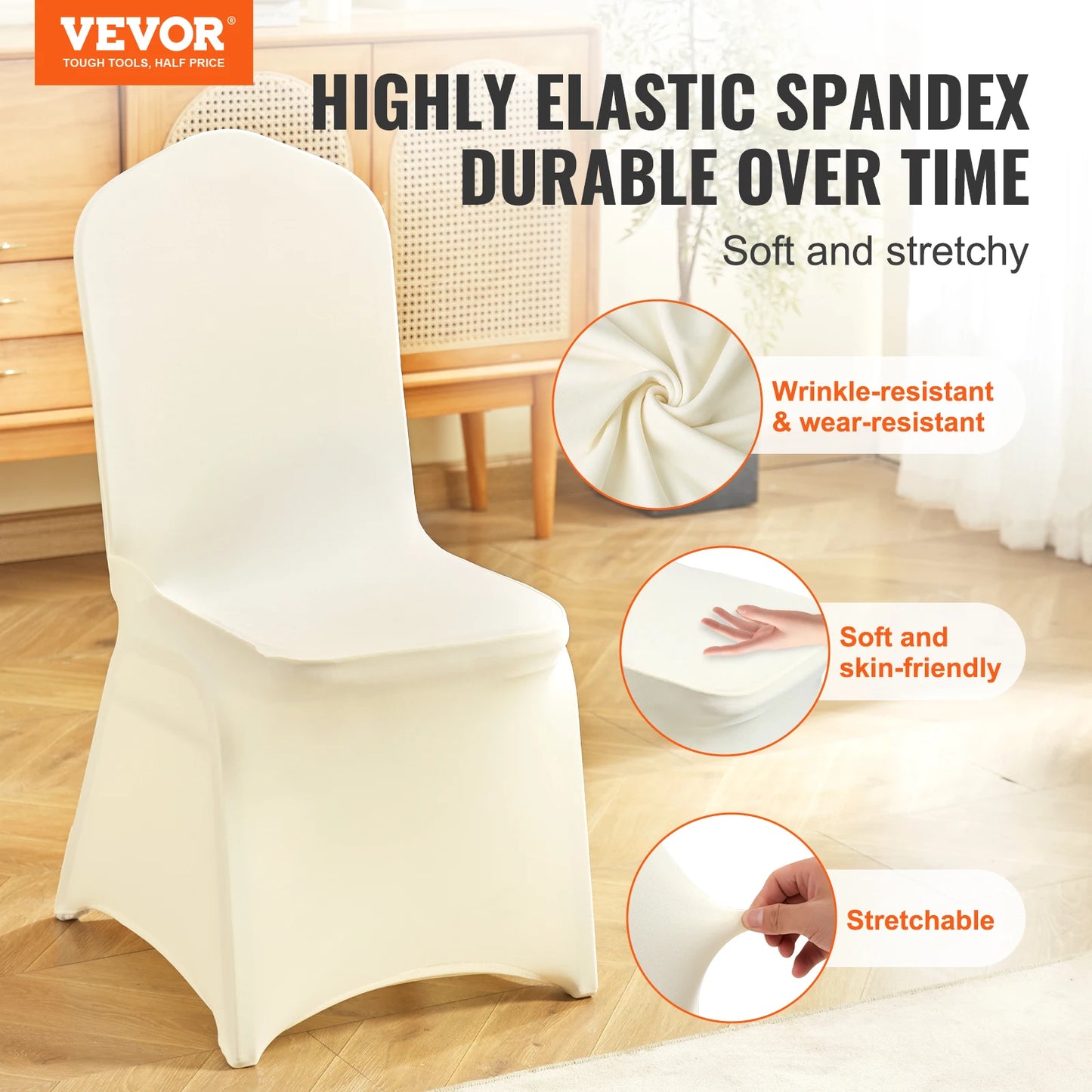Stretch Spandex Folding Chair Covers