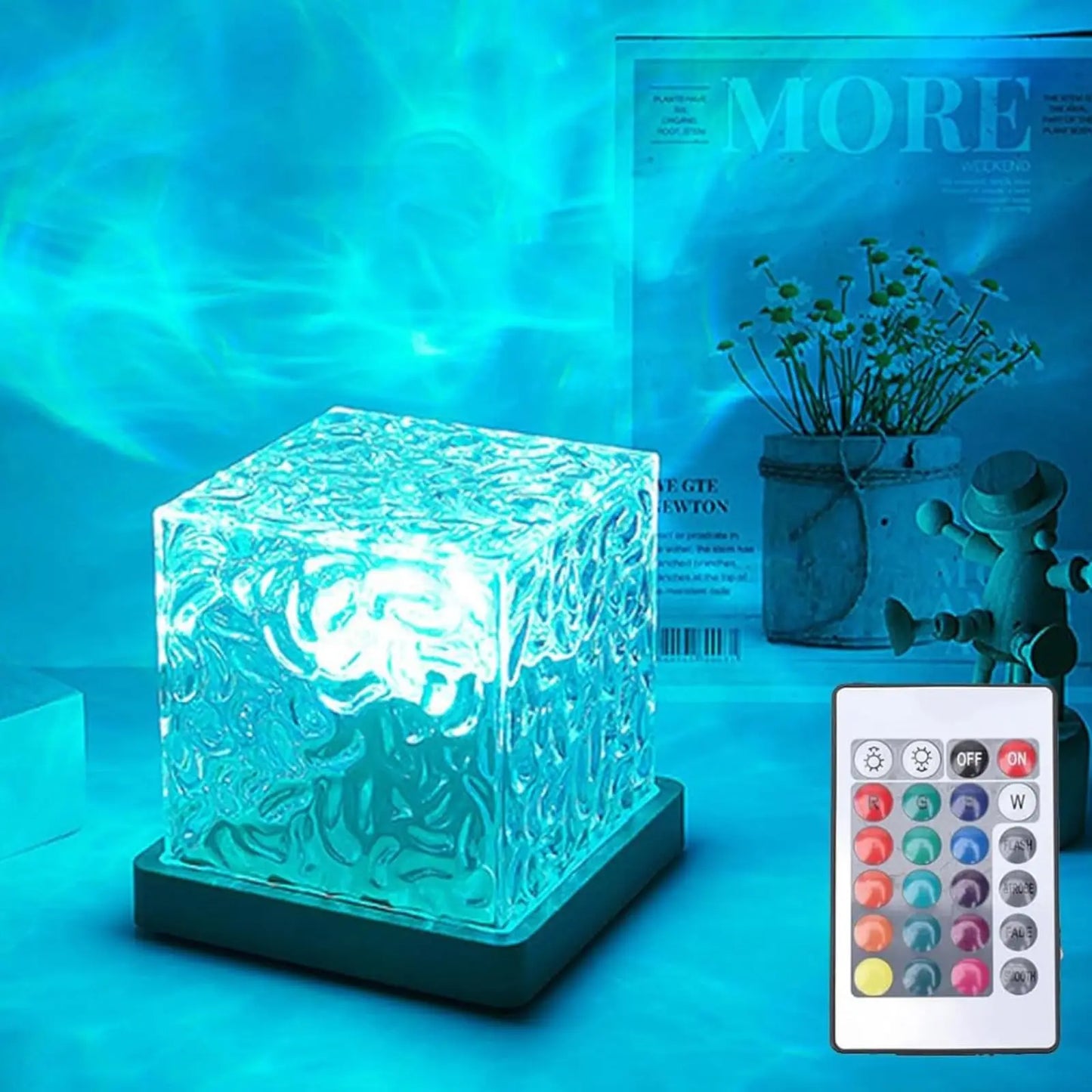 Ocean Wave Projector Light with Aurora Glow