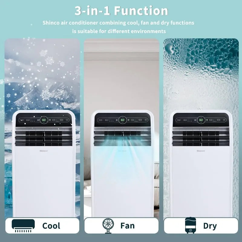Shinco 12,000 BTU Portable Air Conditioner Unit