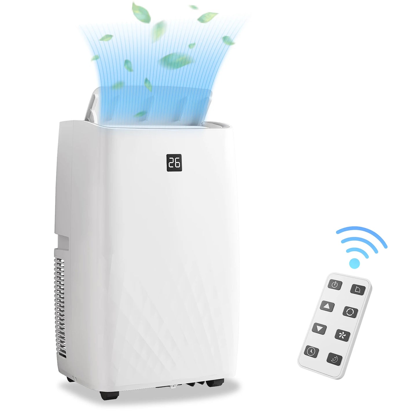 Smart 14,000 BTU Portable Air Conditioner