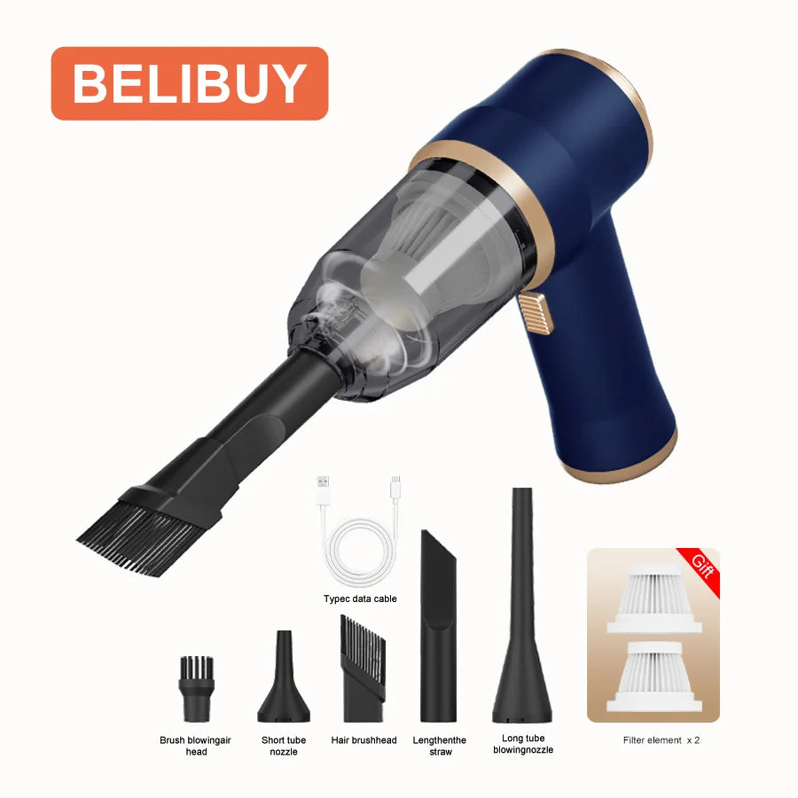 Portable Wireless Car Office Vacuum Cleaner High Power