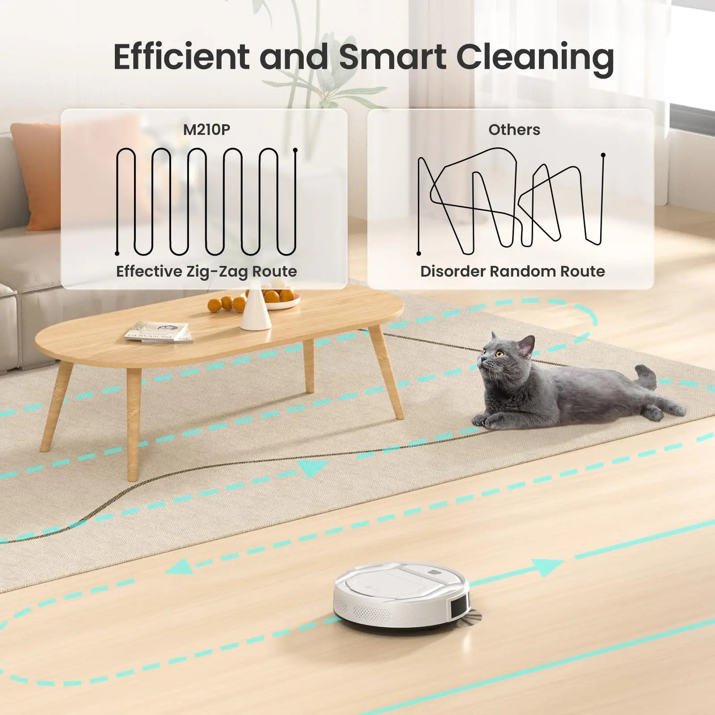 Lefant M210 Pro Smart Robot Vacuum Cleaner